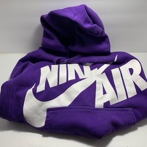 Mens XS Purple Nike Hoodie